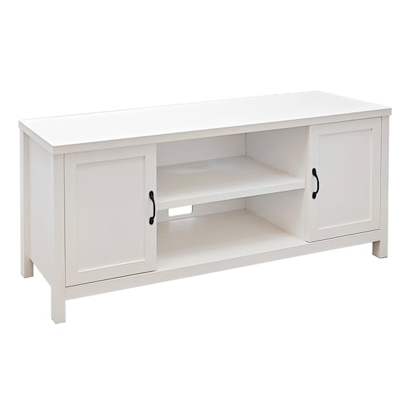 Lauren Media Cabinet, White