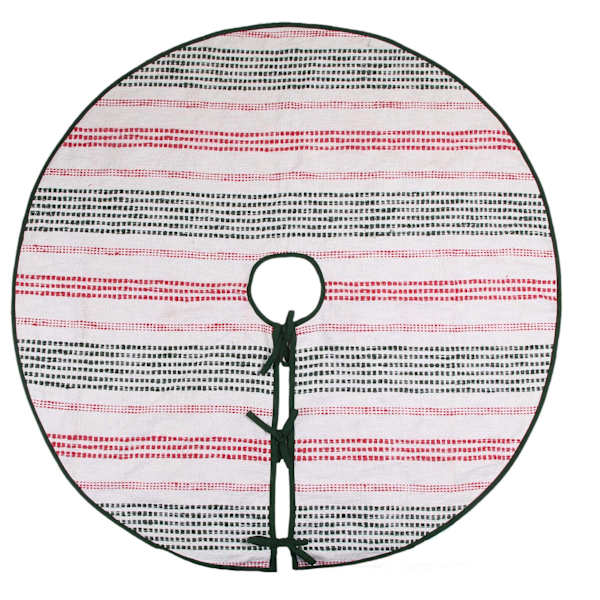 Woven Textured Base Tree Skirt
