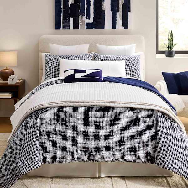 Crosby St. Blue & White Bedding Set