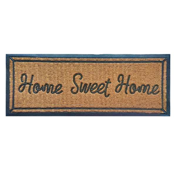 Mansion Home Sweet Home Coir Mat, 14x36