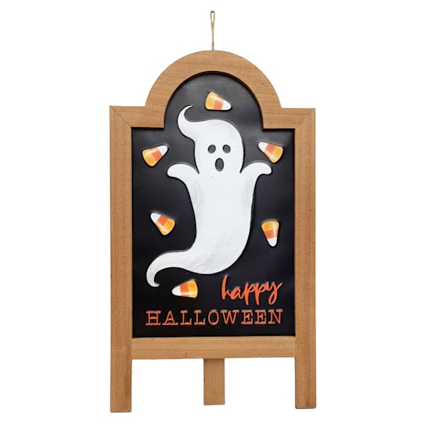 Happy Haunting Ghost Easel, 27"
