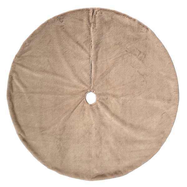 Light Brown Tree Skirt, 48"