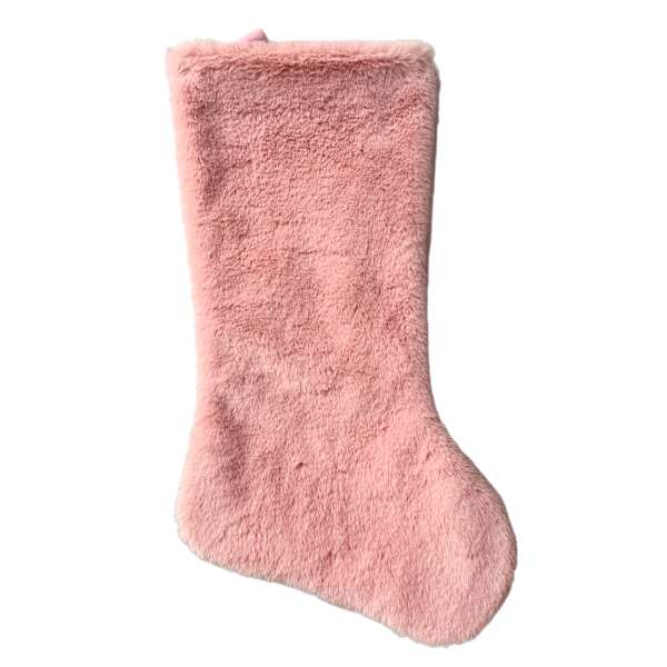 Dusty Mauve Stocking, 20"