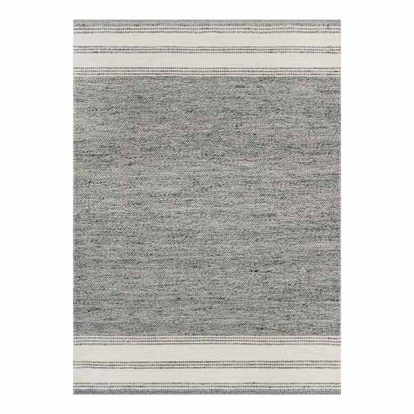 (A499) Ty Pennington Thornton Grey Woven Area Rug, 5x7