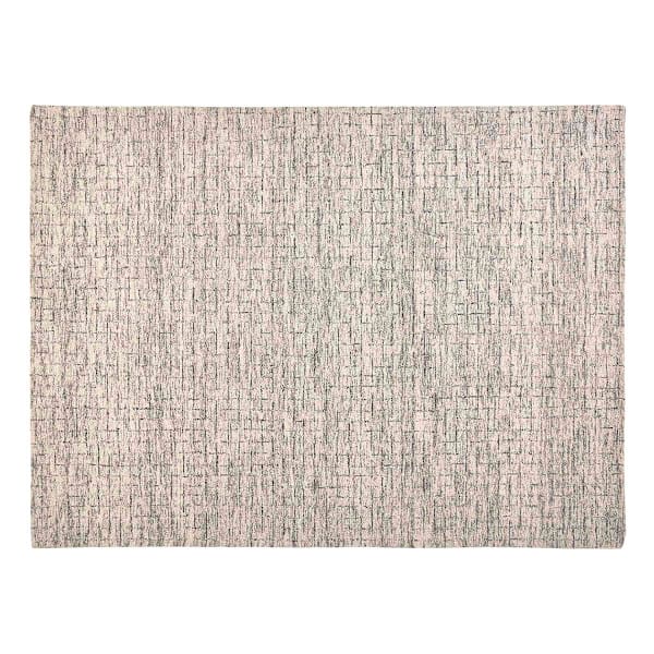 (A517) Crosby St. Tahoe Neutral Grey Textured Abstract Accent Rug, 2x4