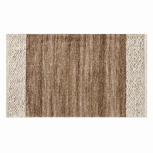 Sonnie Toasted Coconut Chenille Accent Rug, 27x45