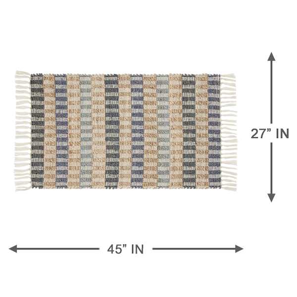 Artemis Grey Accent Rug, 27x45