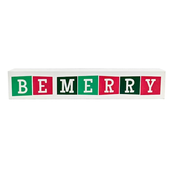 Elf on the Shelf Be Merry Decor