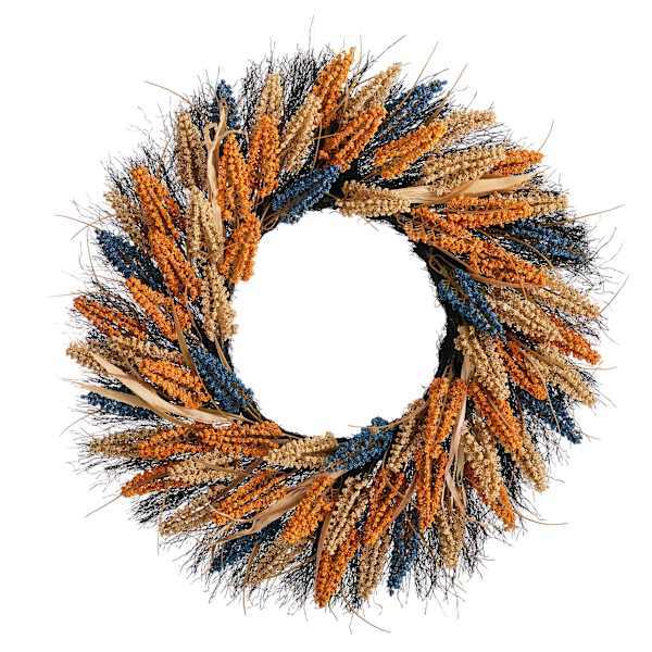 24Inwheat Wreath