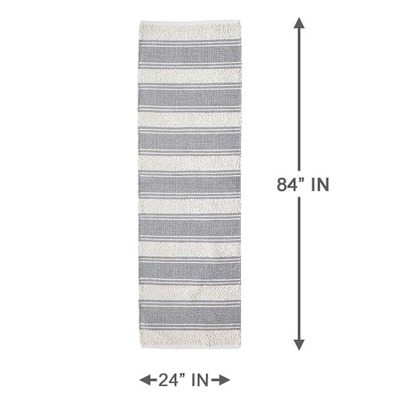Cabana Grey Runner, 2x7