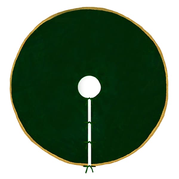 Green Velvet Tree Skirt