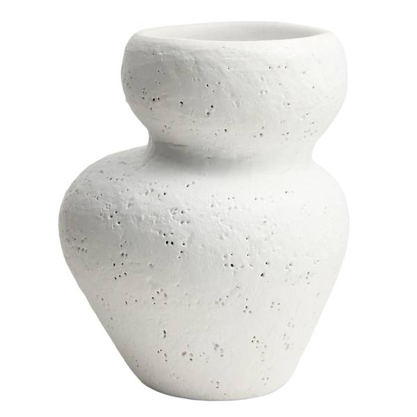 Black Terracotta Vase, Small