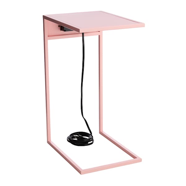 USB C & A Table, Pink