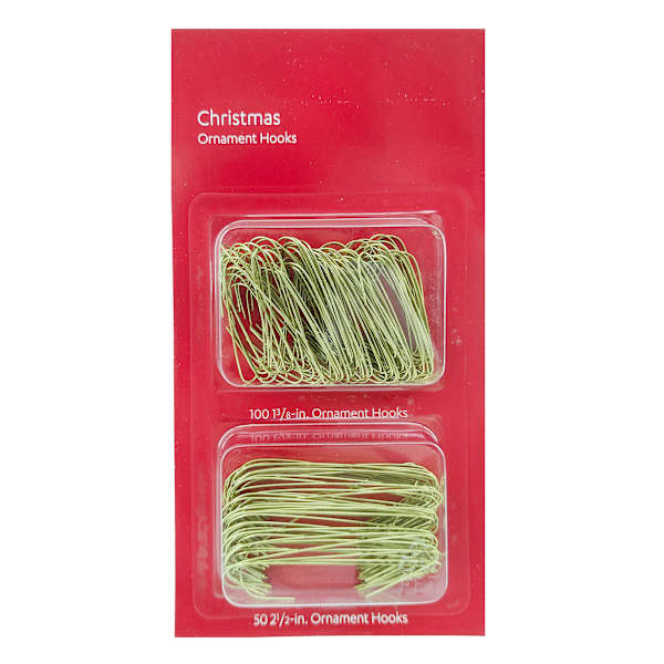 150-Count Gold Ornament Hooks