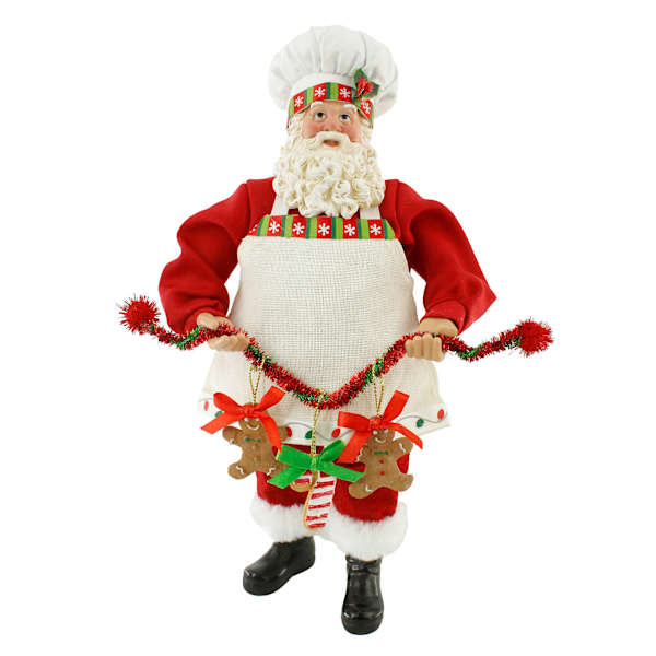 Gingerbread Lane Santa , 11"