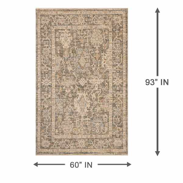 Catalina Green Area Rug, 5x8