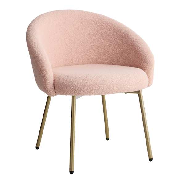 Jasmine Accent Chair, Pink