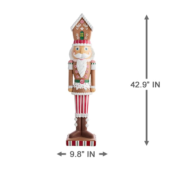 Gingerbread Lane Gingerbread Nutcracker, 3.5'