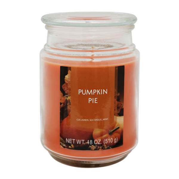 Pumpkin Pie Scented Jar Candle, 18oz