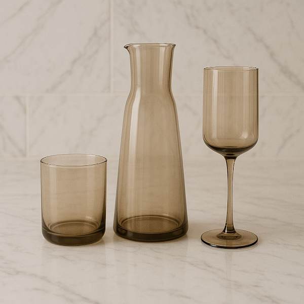 Crosby St. 5-Piece Portabella Bar Set