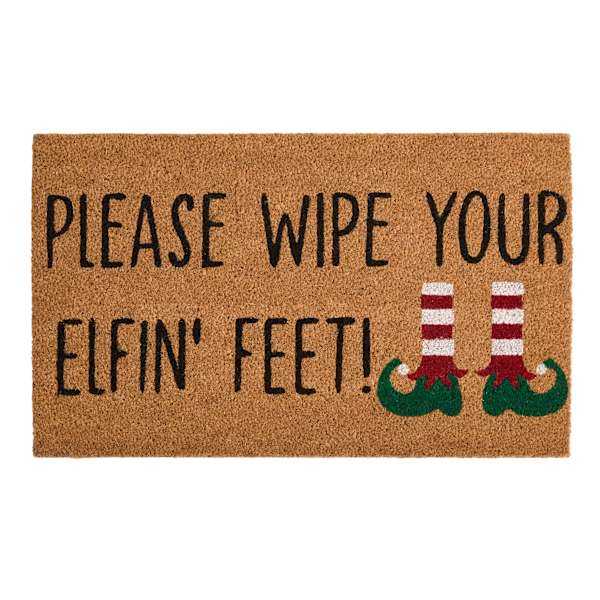 Please Wipe Your Feet Doormat, 18x30