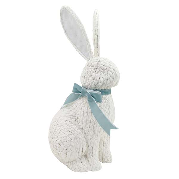 Providence White & Blue Bunny, 18"
