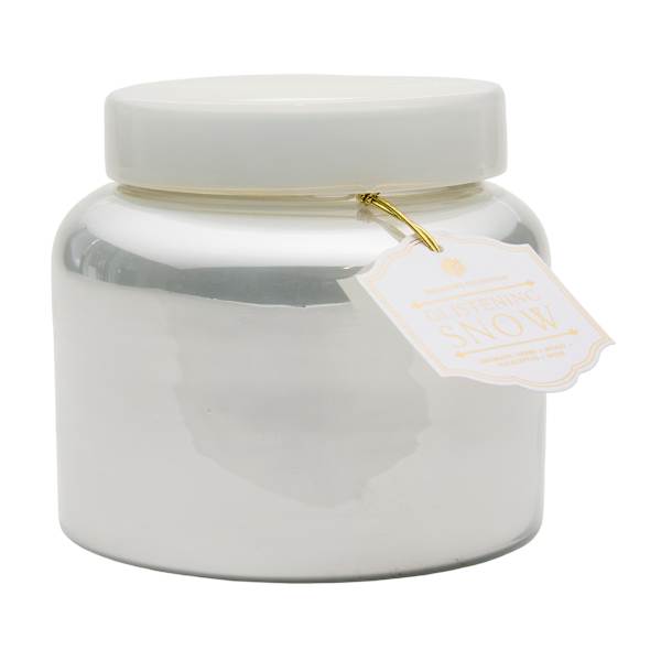 Glistening Snow Scented Jar Candle, 24oz
