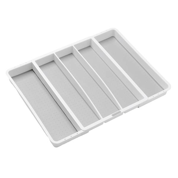 5-Compartment Expandable Utensil Tray