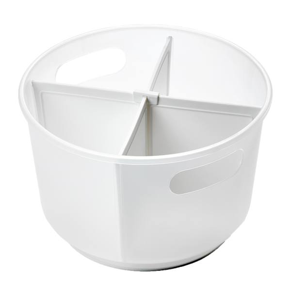 Portable Turntable with Dividers