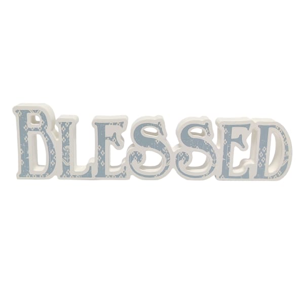 Blessed Tabletop Decor, 11.8"