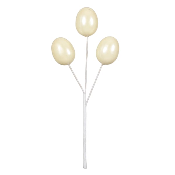 White Eggs Pick, 12"