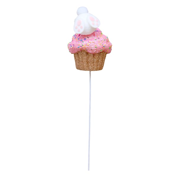 Bunny Cupcake Pick, 18"