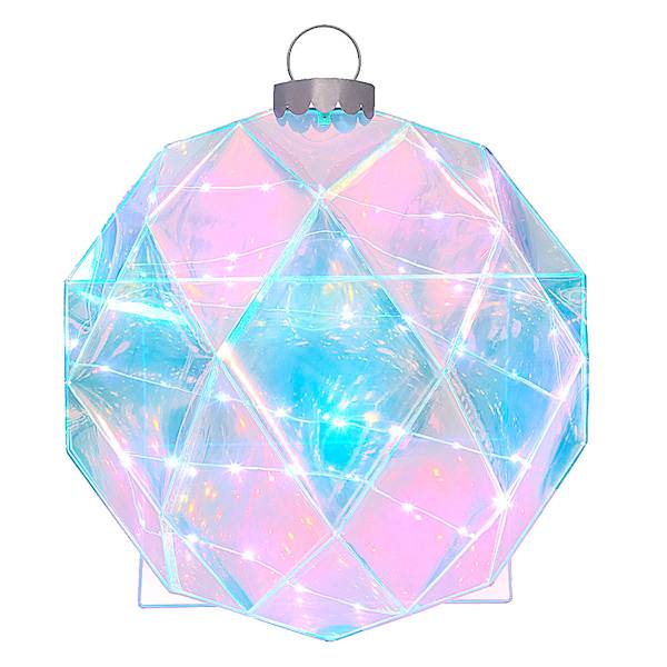 LED Prismatic Polygon Ornament, 30"