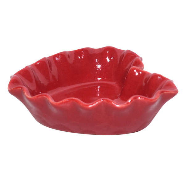 Red Heart Trinket Tray, 6"