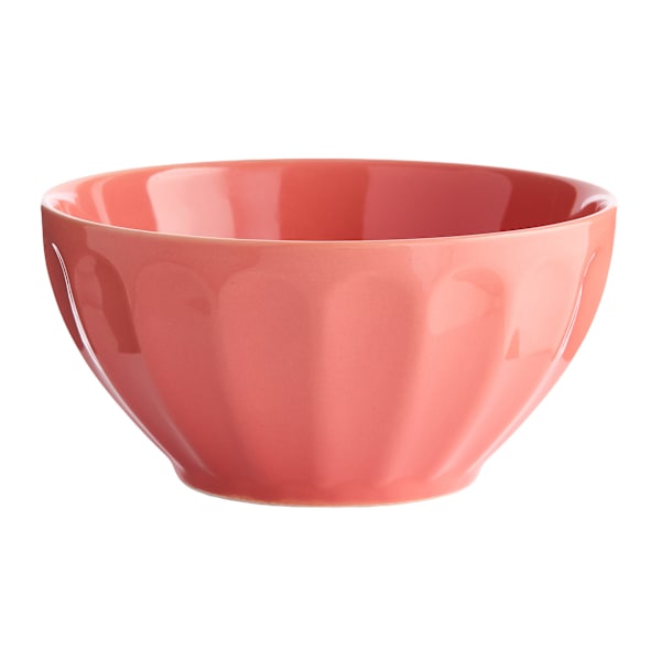 Found & Fable Coral Amfali Cereal Bowl, 6"