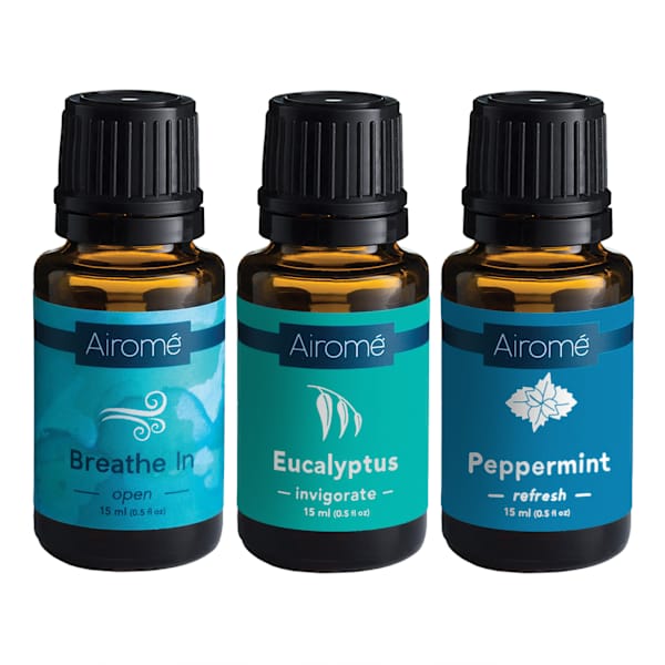 Breathe In Scented Essential Oil Combo Set, 15ml