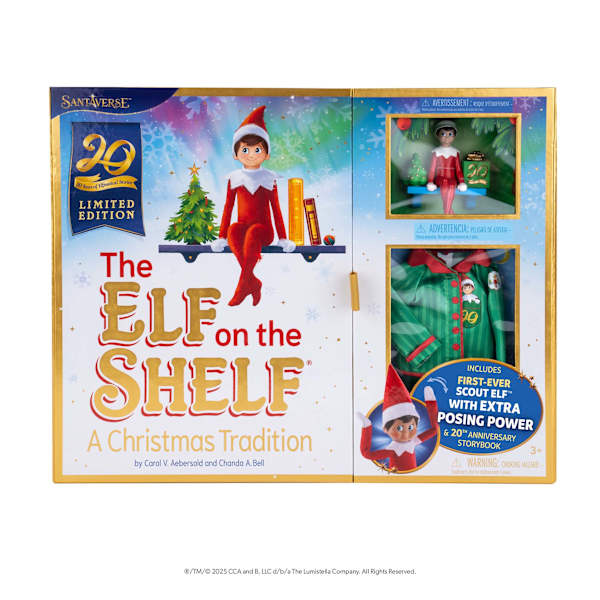 The Elf on the Shelf® Limited Edition 20th Anniversary, Boy with Blue Eyes