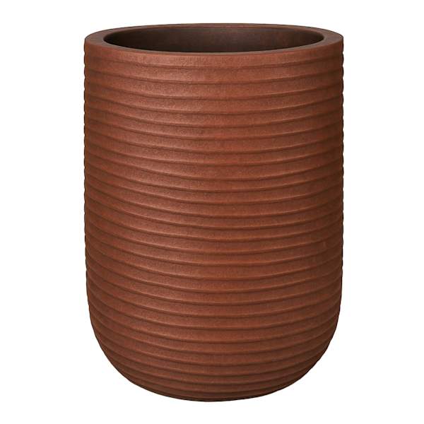 Japi Rust Lagoon Tall Outdoor Planter, Medium