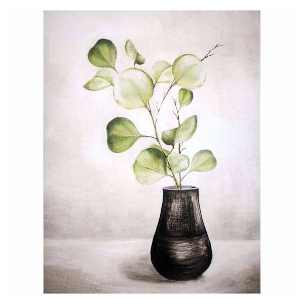 Honeybloom Botanical Eucalyptus Canvas Wall Art, 12x16