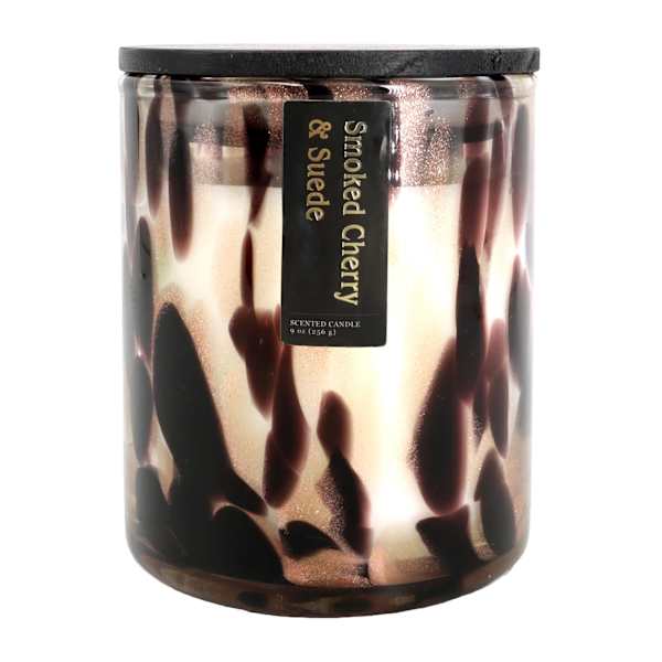 Smoked Cherry & Suede Scented Jar Candle, 9oz