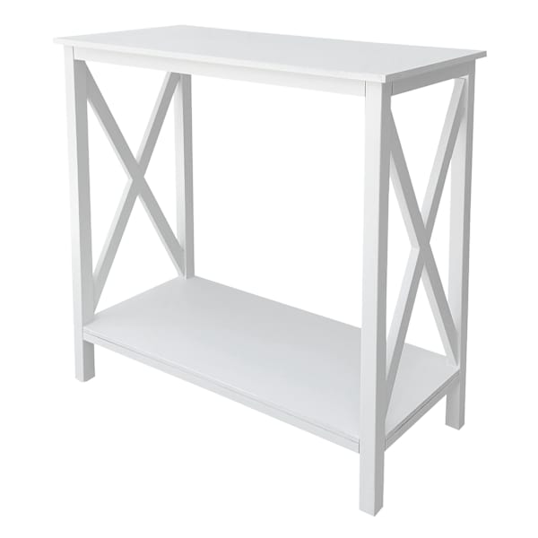 Alexander Wooden Console Table, White