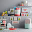 Polka Dot Wood Box, Small