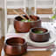 Bistro Acacia Wood Serve Bowl, Small
