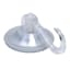Single Clamp Suction Cup, Clear