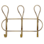 Found & Fable 3-Hook Metal Bamboo-Look Wall Hook, 14x10