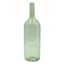 Green Recycled Glass Bottle Vase, 12"