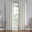 Sun Zero Pearl Thermal Lined Blackout Curtain Panel, 84"