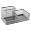 3-Section Silver Metal Mesh Organizer