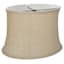 Natural Burlap Medium Table Lamp Shade, 15x8x10