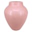Pink Ceramic Vase, 8.5"